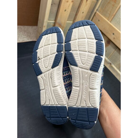 Skechers Womens Air Cooled Memory Foam Slip-On Shoes Multicolor Size 7 - Picture 7 of 8